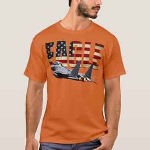 CAMISETA F15 AVIÃO JE SHIR-US FLAG