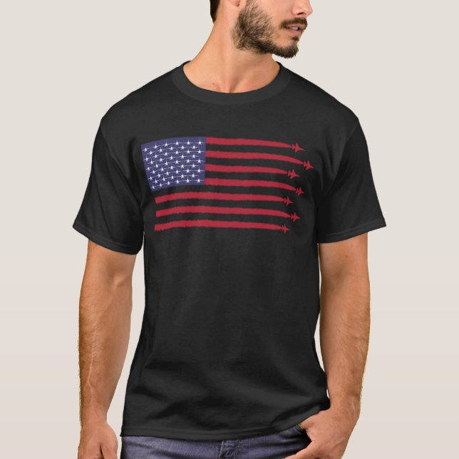 Camiseta F16 Sinalizador US (Frente)
