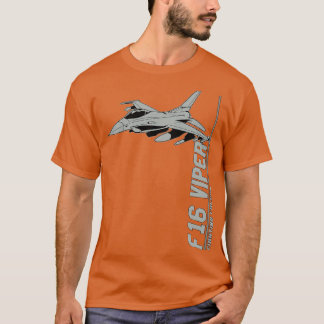Camiseta F16 Viper Fighting Falcon Jet Fighters