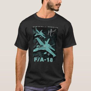 Camiseta F18 Hornet USA Air Force Fighterjet