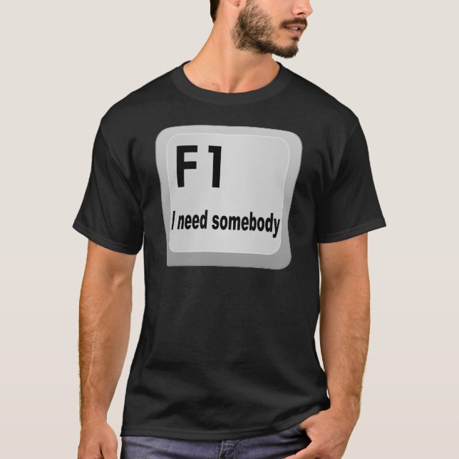 Camiseta F1 eu preciso alguém (Frente)