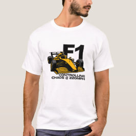 Camiseta F1 Racing – Controlando o Caos a 354 km/h