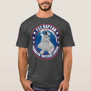 Camiseta F22 Raptor em dificuldades