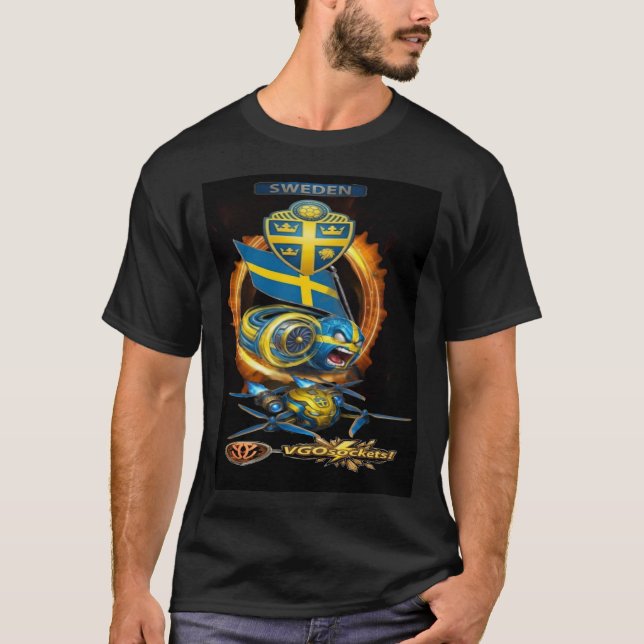 Camiseta F3-Suécia (Frente)