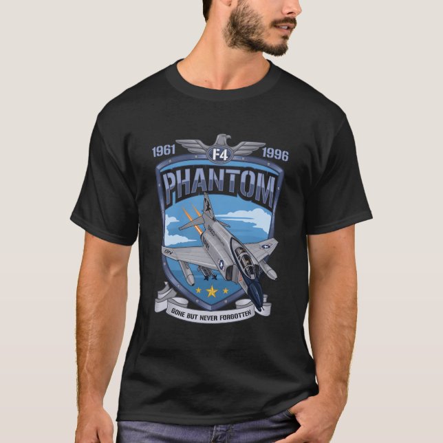 Camiseta F4 Phantom Ii Jet Fighter Aviation (Frente)