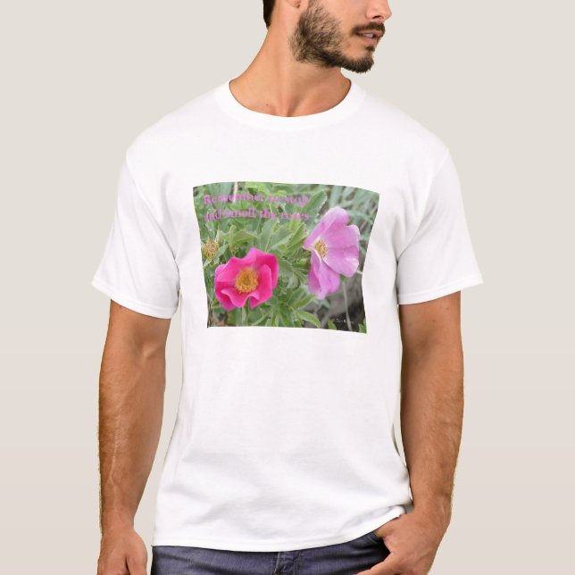 Camiseta F4 Rosas Silvestres (Frente)