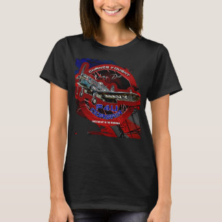Camiseta F4U Corsair Legendário WW2 Aeronaves de combate a