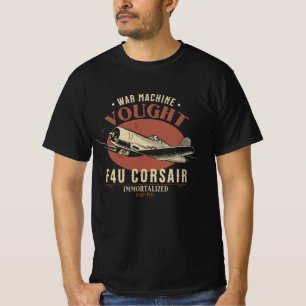 Camiseta F4U Corsair World War 2 Plane