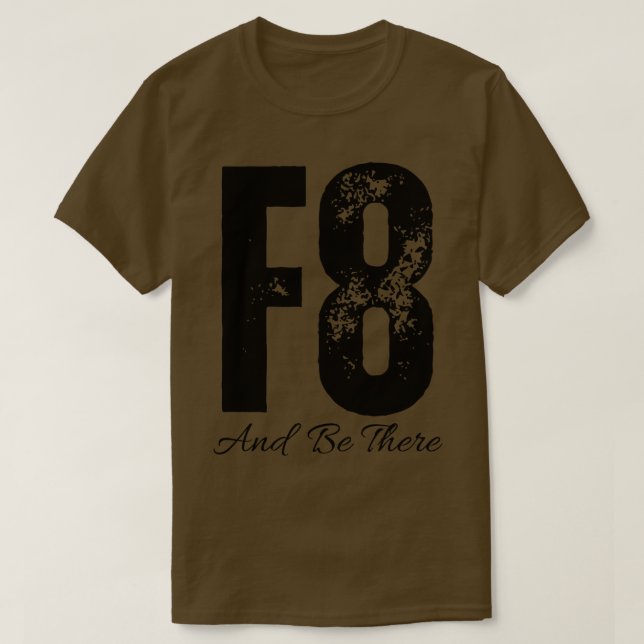 Camiseta F8 E Esteja Lá (Frente do Design)