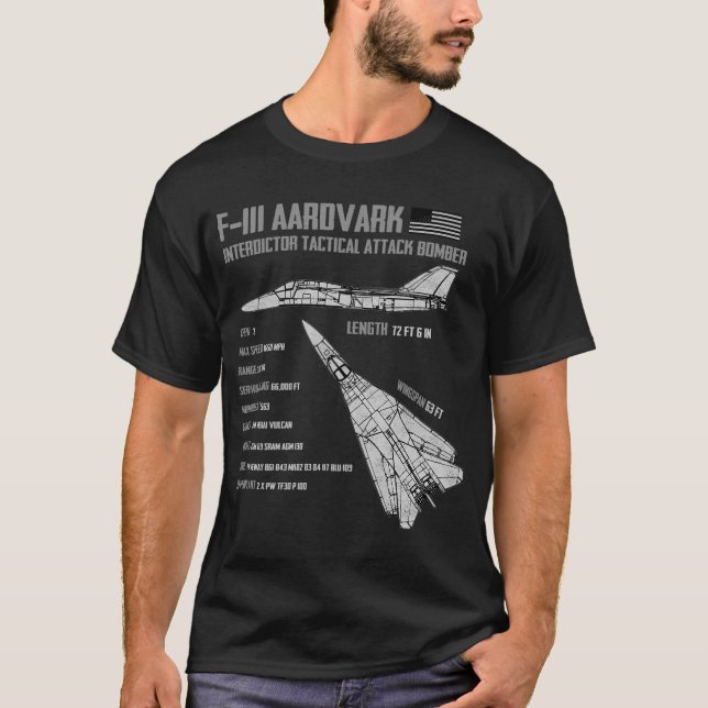 Camiseta F-111 Aardvark (Frente)