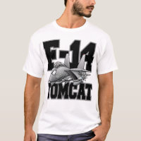 F-14 Caricatura de Jato de Combatente Militar Tomc