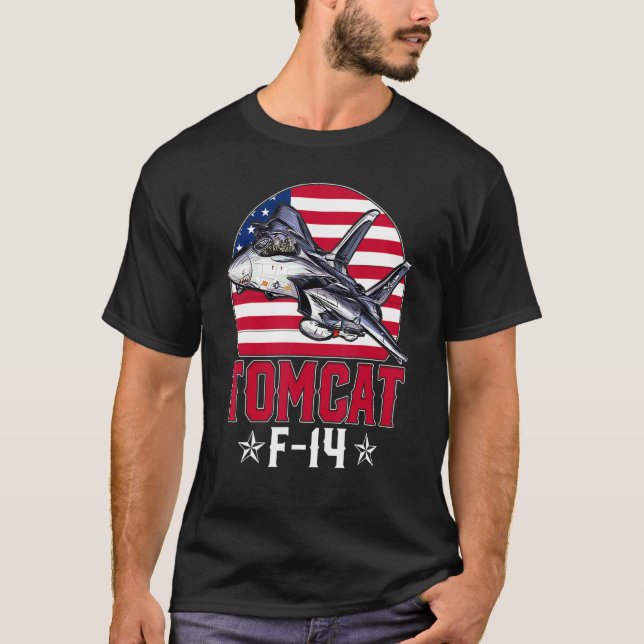 Camiseta F 14 Tomcat Fighter Jet (Frente)
