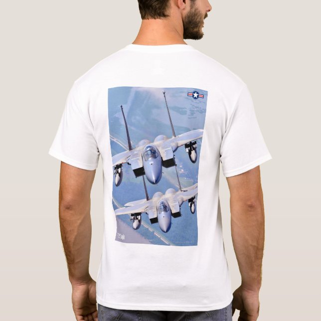 CAMISETA F-15C ÁGUIA (Verso)