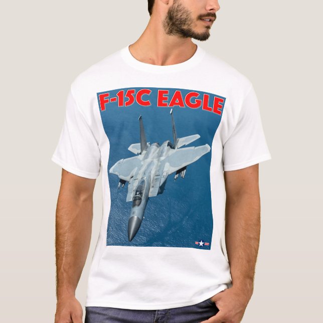 CAMISETA F-15C EAGLE (Frente)