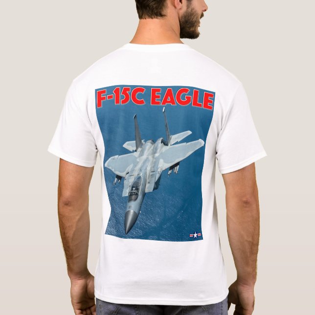 CAMISETA F-15C EAGLE (Verso)