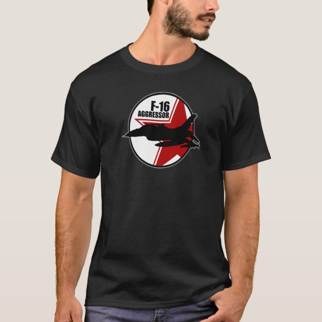 Camiseta F 16 Agressor (Frente)