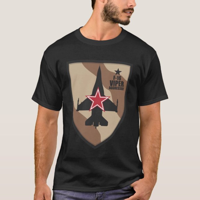 Camiseta F 16 Agressor 1 (Frente)