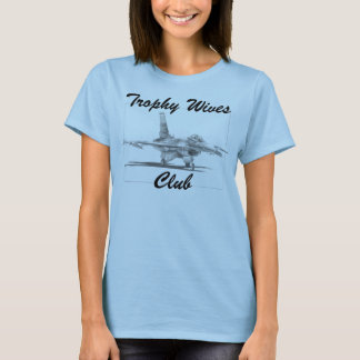 Camiseta F-16, clube das esposas do troféu
