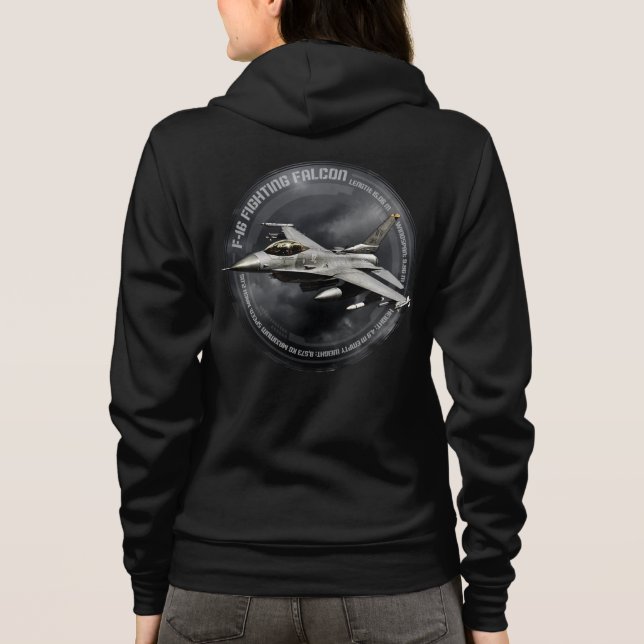 Camiseta F-16 Falcão de Luta (Verso)
