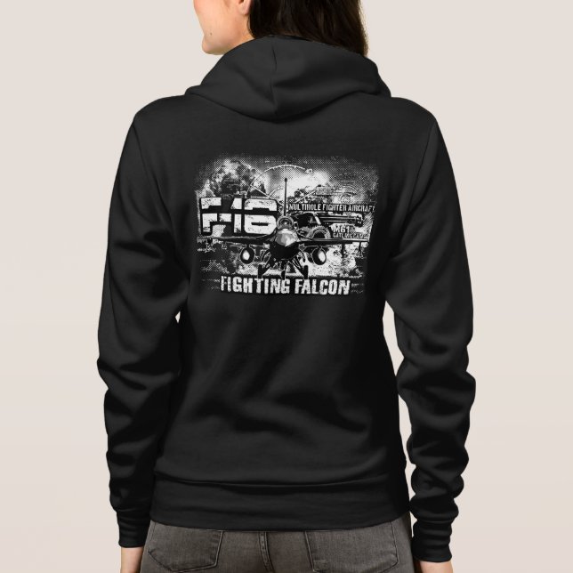 Camiseta F-16 Falcão de Luta (Verso)