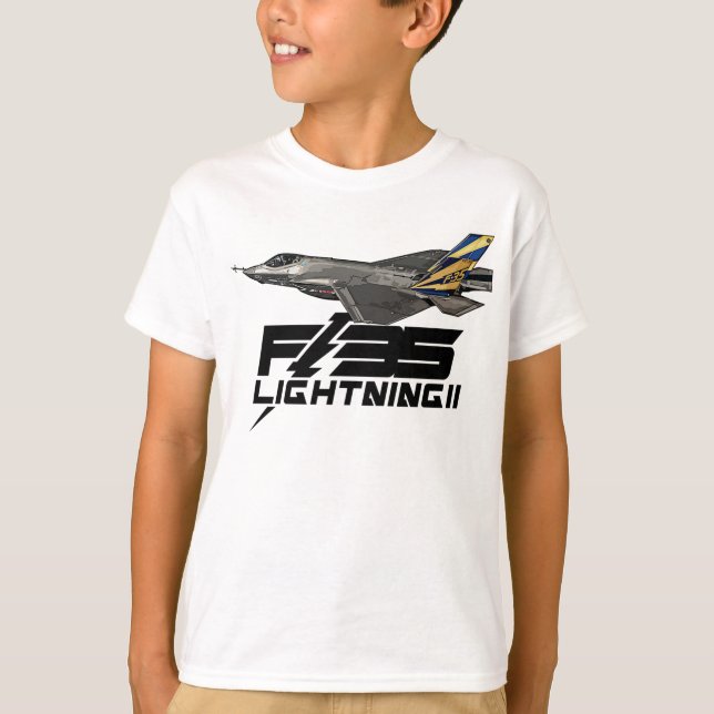 Camiseta F-35 Relâmpago II (Frente)