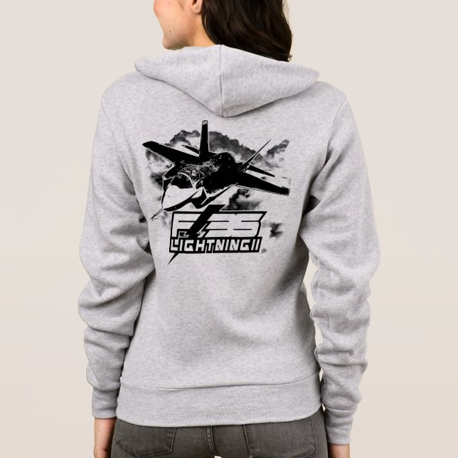 Camiseta F-35 Relâmpago II (Verso)