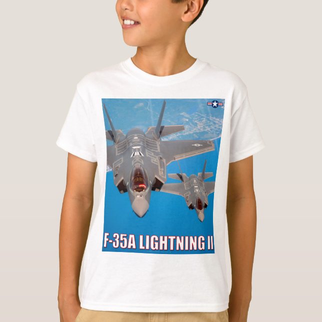 CAMISETA F-35A LIGAÇÃO II (Frente)