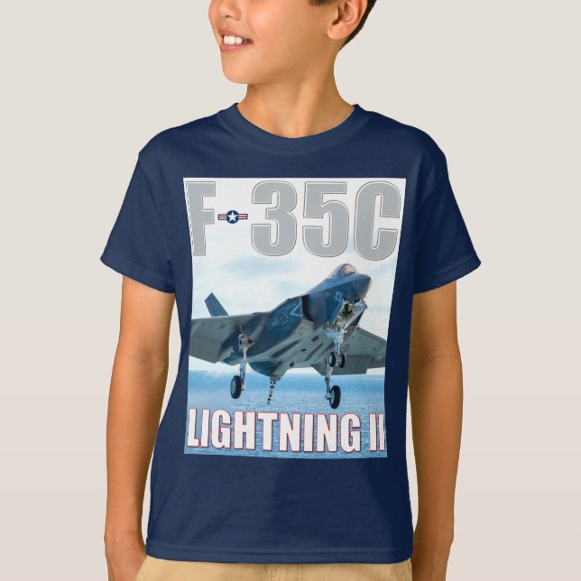 CAMISETA F-35C LIGAÇÃO II (Frente)