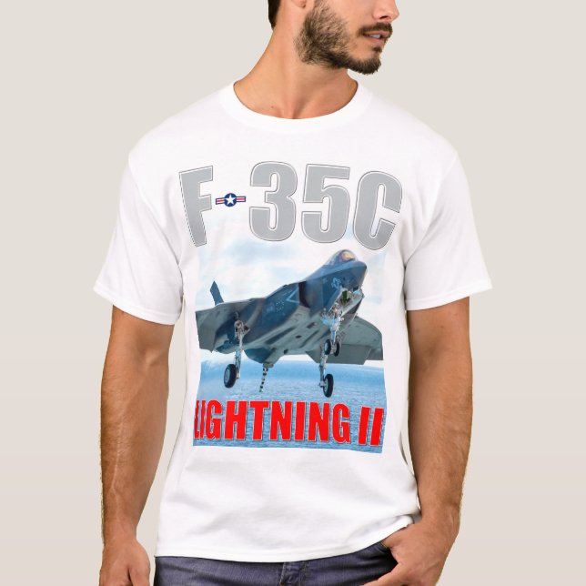CAMISETA F-35C LIGAÇÃO II (Frente)