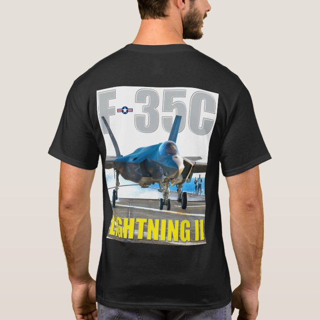 CAMISETA F-35C LIGAÇÃO II (Verso)