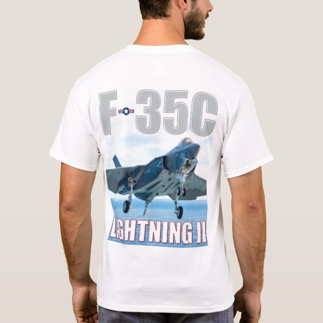 CAMISETA F-35C LIGAÇÃO II (Verso)