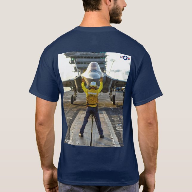 CAMISETA F-35C LIGHTNING II (Verso)