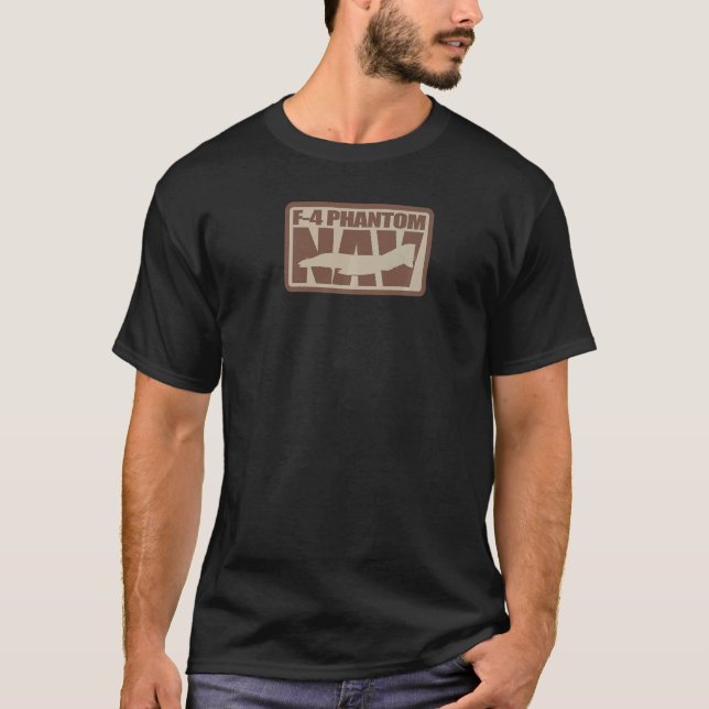 Camiseta F 4 Patch de Navegação Fantasma (Frente)