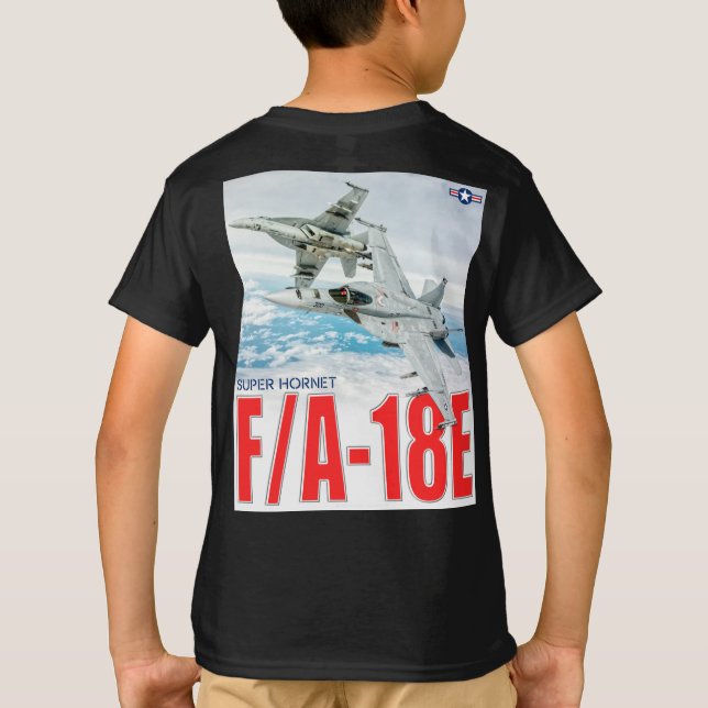 CAMISETA F/A-18E SUPER HORNET (Verso)