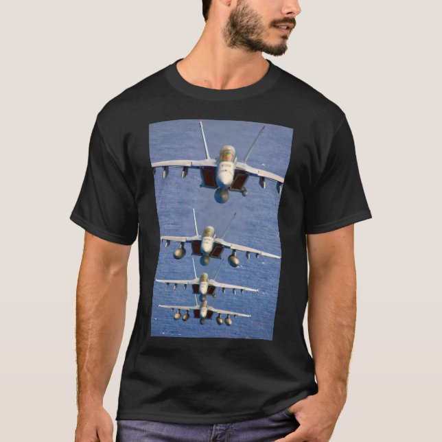 CAMISETA F/A-18F SUPER HORNET (Frente)