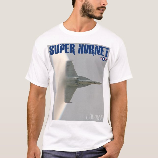 CAMISETA F/A-18F SUPER HORNET (Frente)