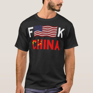 Camiseta F American Flag K China