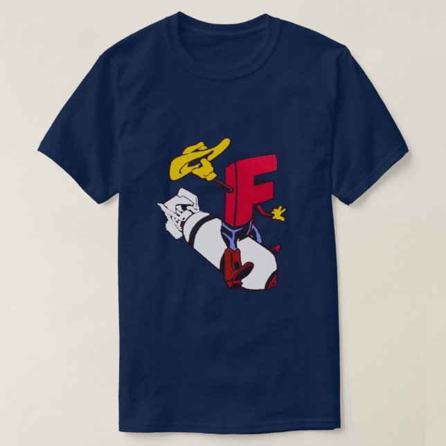 Camiseta f-bomba (Frente do Design)