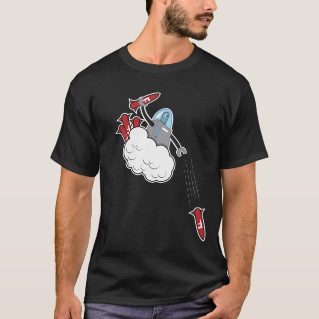 Camiseta F-bomba de Robo (Frente)