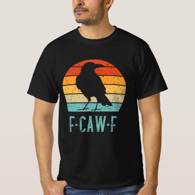 Camiseta F-Caw-F Coroa Negra (Frente)