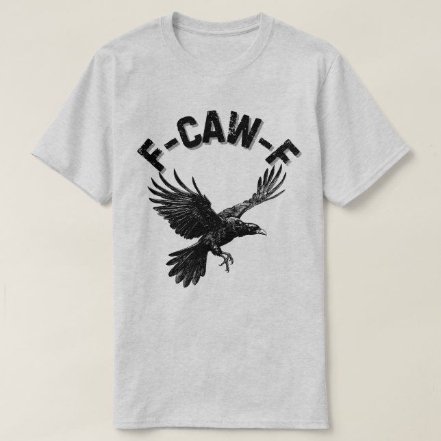 Camiseta F CAW F Crow (Frente do Design)