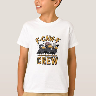Camiseta F-Caw-F Equipamento De Cascos Engraçado