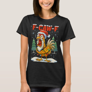 Camiseta F-caw-f Humor Engraçado de Frango F-caw-f Citação 