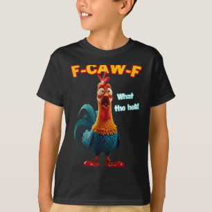 Camiseta F-caw-f O Que O Heli Galo Engraçado Humor F-caw-f