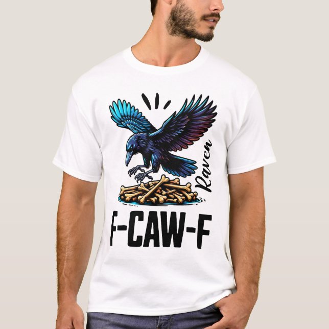 Camiseta F-CAW-F Raven (Frente)