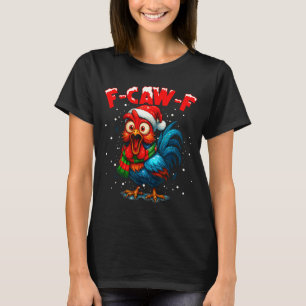 Camiseta F Caw F Raven F-caw-f Galinha Meme Citação Engraça