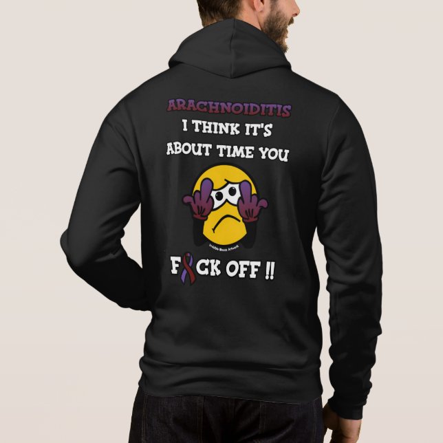 Camiseta F#CK DESLIGADO...Aracnoidite (Verso)