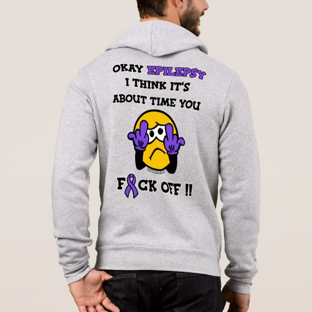 Camiseta F#CK DESLIGADO...Epilepsia (Verso)