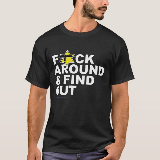 Camiseta "F*CK em torno e descubra" (Frente)