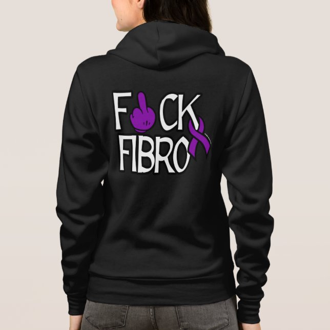 CAMISETA F#CK FIBRO (Verso)